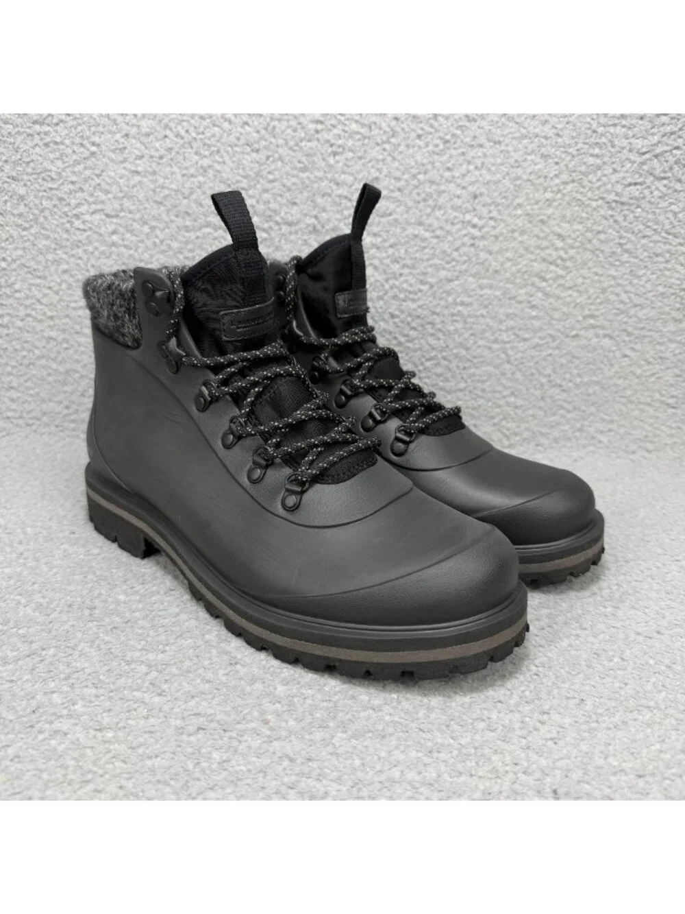 Barbour Boots Mens 9 Shoes Black Zed Hiking Waterproof Cold Weather Snow Rain